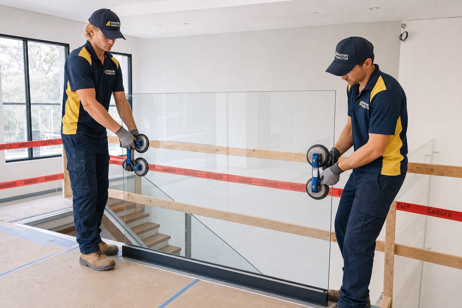 Site conditions considered for glass balcony railings