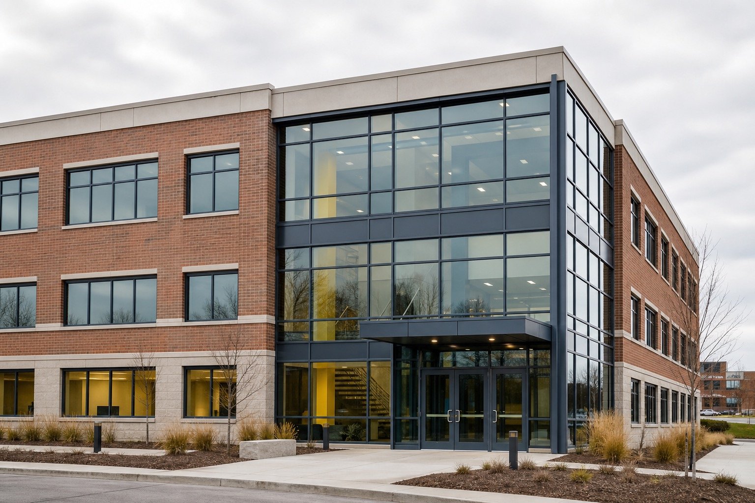 Site conditions considered for existing wired glass assessment
