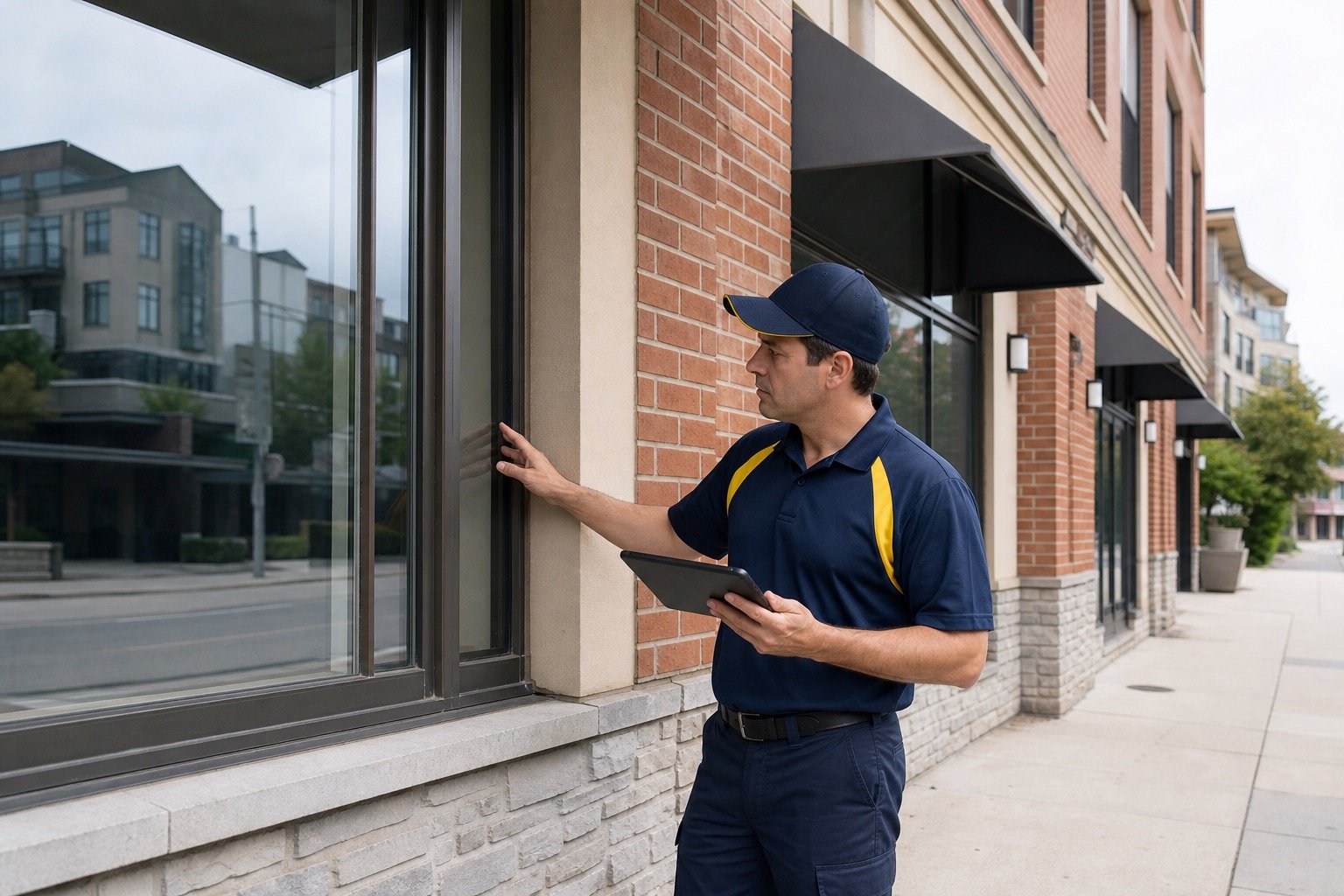 Site conditions considered for glazing services for contractors