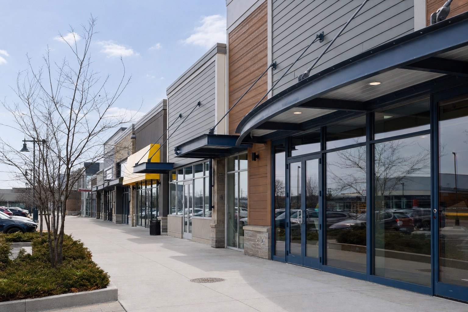 Shopping Centre Glass Service project planning