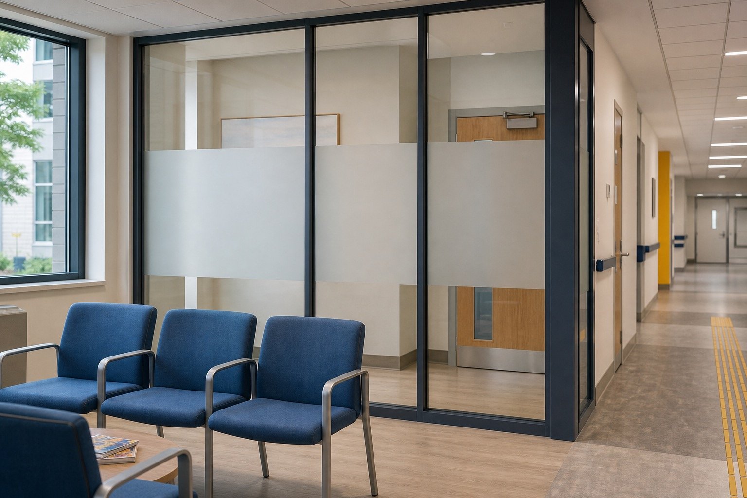 Site conditions considered for glass partitions & walls
