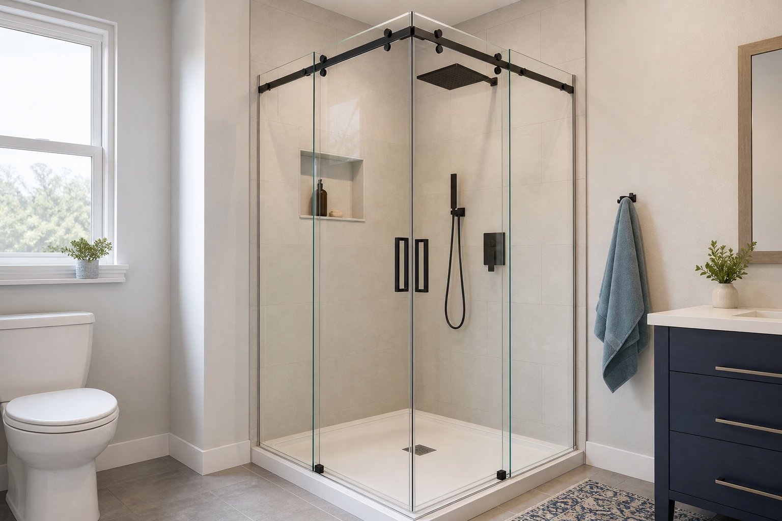 Corner Sliding Shower Enclosure project planning