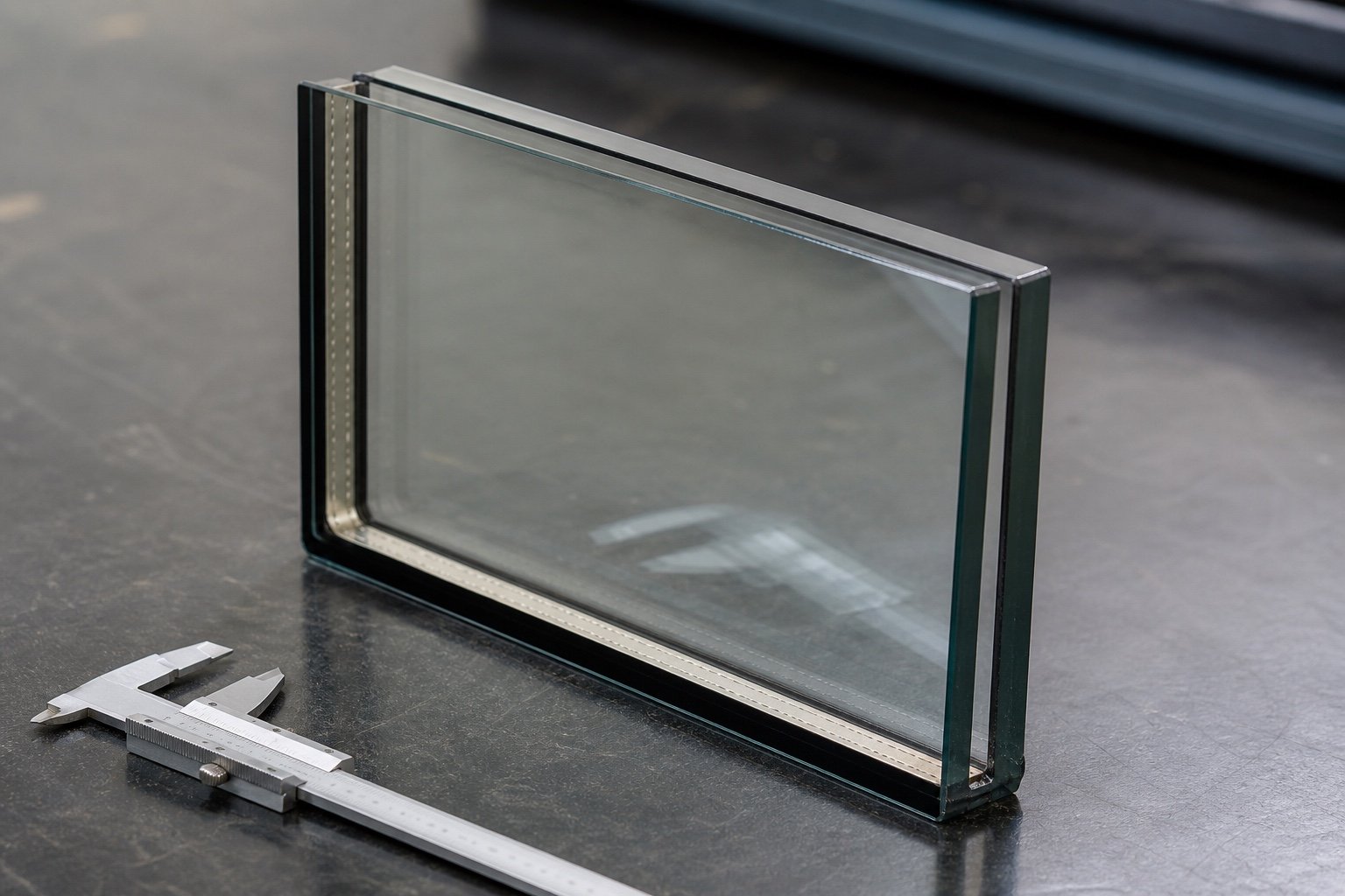 Insulated glass condition visible in a replacement window