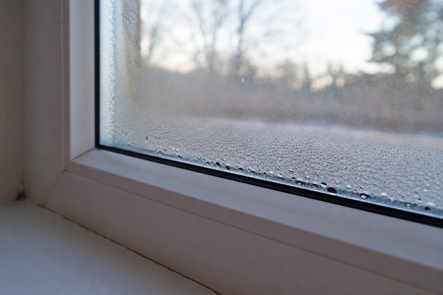 Insulated glass being handled during window service